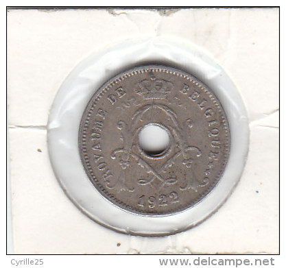 5  CENTIMES Cupro-nickel Albert I 1922 FR - 5 Centimes
