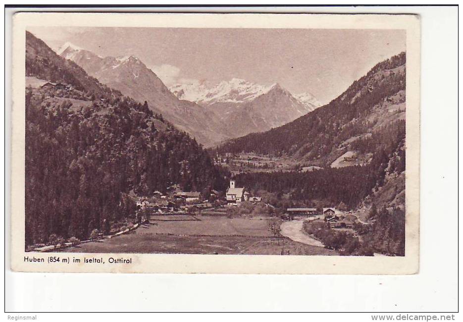 Huben Im Iseltal, Osttirol, Ca. 1948 - Sonstige & Ohne Zuordnung