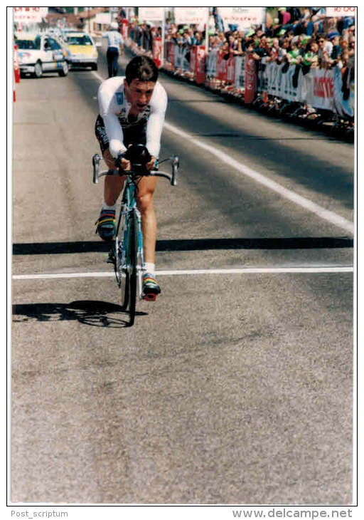 Photo - Cyclisme - Luc Leblanc Dauphiné Libéré 1995 - Contre La Montre à Tain L´Hermitage - Wielrennen