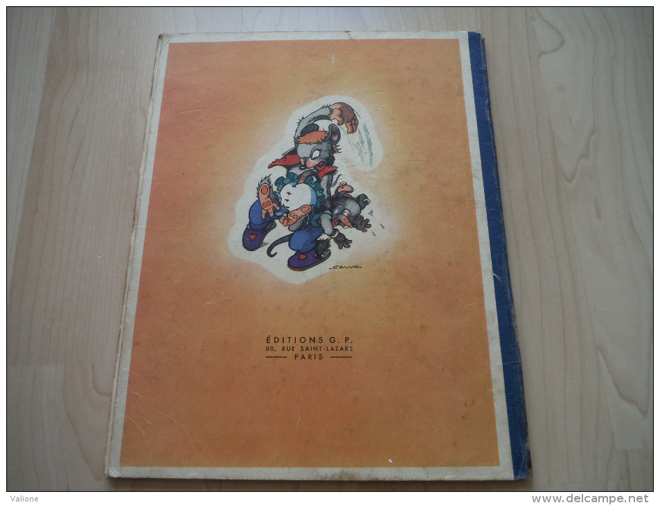 SOURICETTE De CALVO Et Thérèse Le Caisne :  RARE ÉO Cartonnée G.P ©.1947 - Livres Anciens