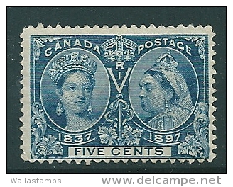 Canada 1887 Jubilee SG 128 MM* - Unused Stamps