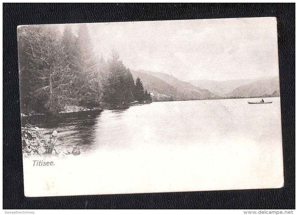 TITISEE  + POSTMARKS + STAMPS  Alte Ansichtskarten - Titisee-Neustadt