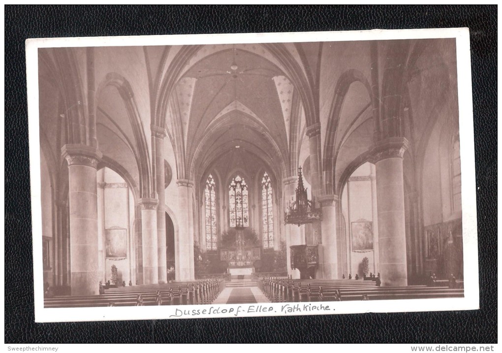 Ansichtskarten  Nordrhein-Westfalen  DÜSSELDORF KATHKIRKE CATHOLIC CHURCH INTERIOR  I, - Duesseldorf