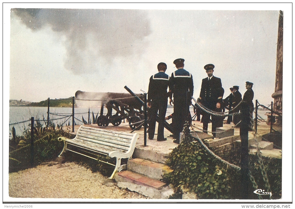 Var - 83 - La Seyne Sur Mer - Fort Balaguier - Tir De Salut Par La D.c.a De St Elme A L'arrivée D'un Bateau étranger - Sanary-sur-Mer