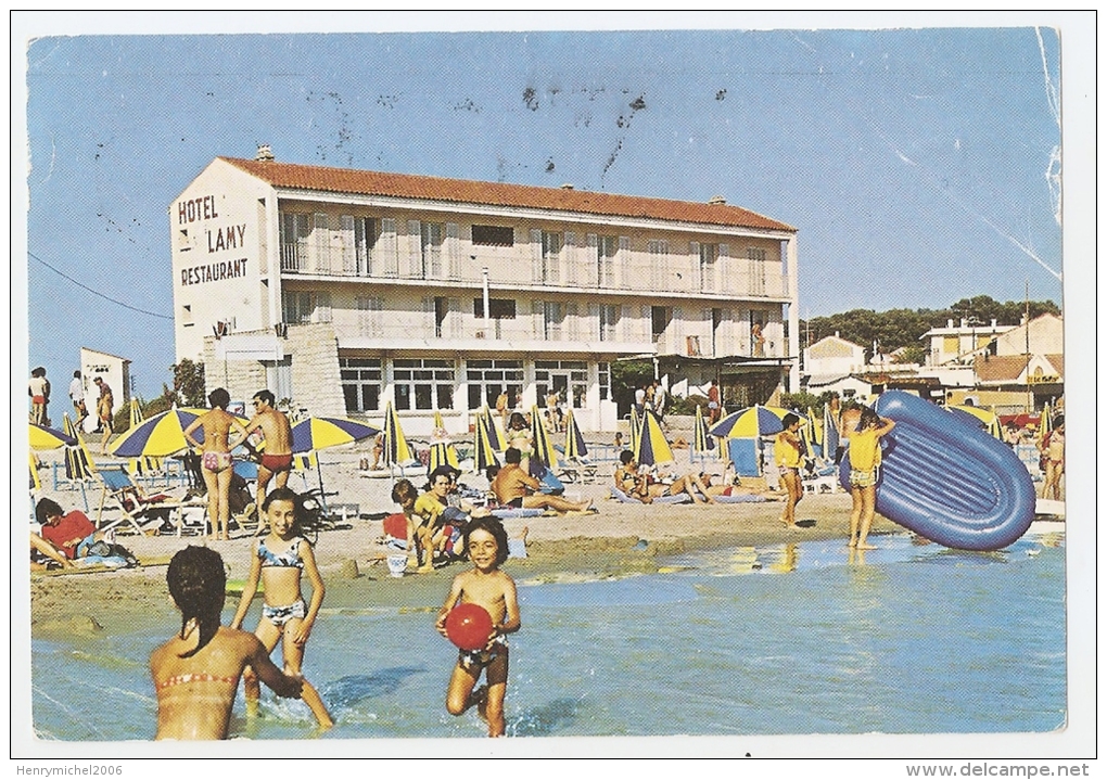 Var - 83 - La Seyne Sur Mer - Hotel Lamy Plage Sablettes , Calendrier 1986 , Port Payé Pp - 2scans - Sanary-sur-Mer