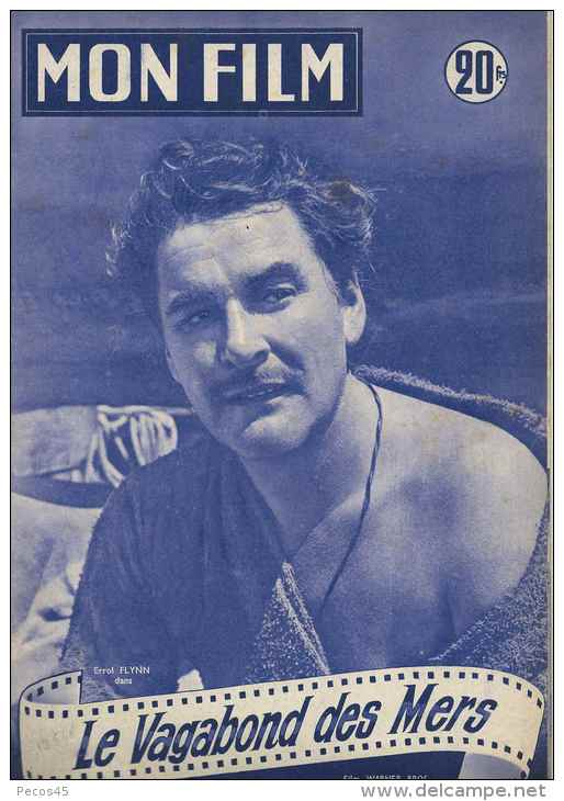 Mon Film N° 397 : "Le Vagabond Des Mers" : Avec Errol FLYNN - 1954. - Magazines