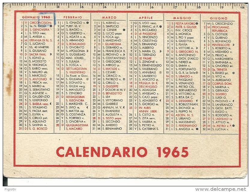 CAL225 - CALENDARIETTO 1963 - ANONIMO - Small : 1961-70