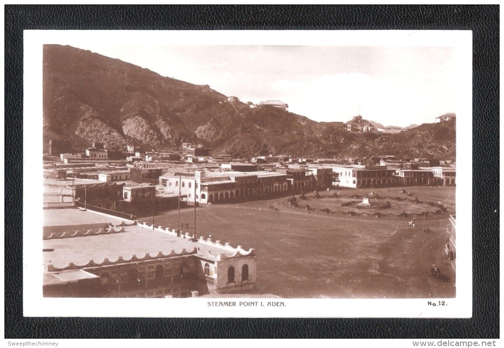 RP ADEN YEMEN STEAMER POINT UNUSED EGYPTIAN CIGARETTES FACTORY MS LEHEM & CO ADEN - Yemen