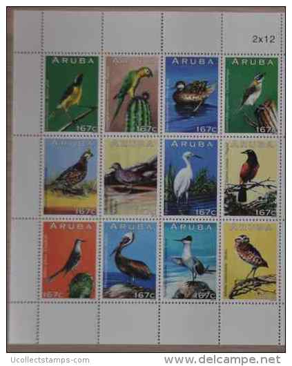 Aruba 2013  VOGELS BIRDS OISSEAUX   Postfris/mnh/neuf - Nuevos