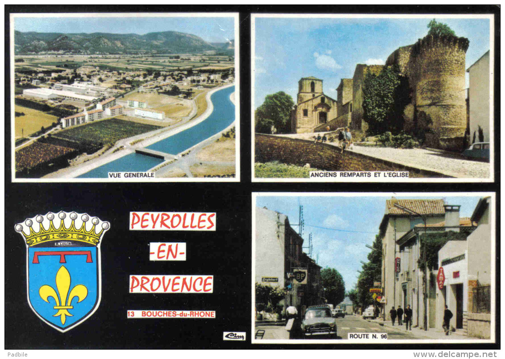 Carte Postale 13. Peyrolles Trés Beau Plan - Peyrolles