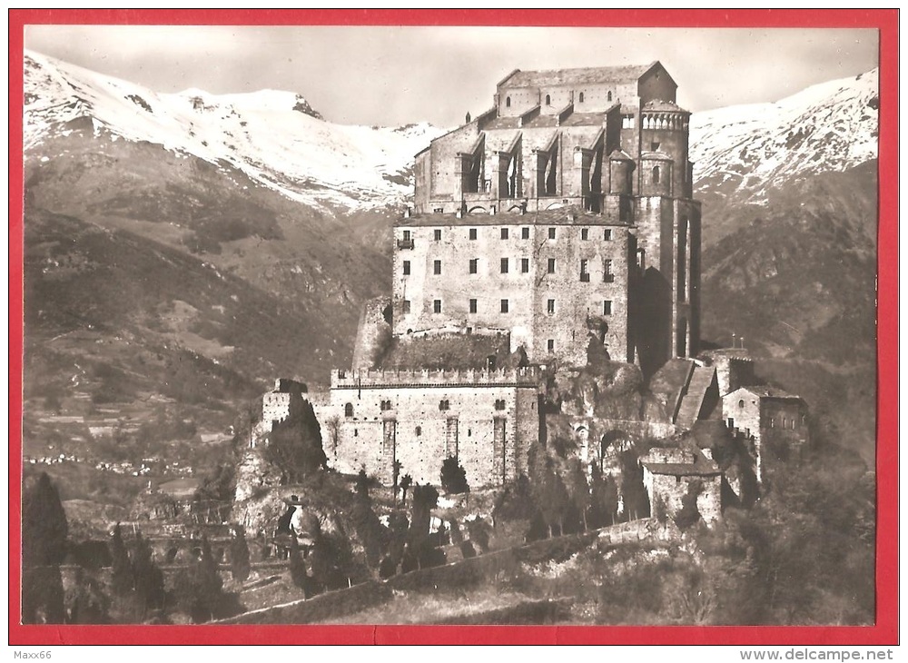 CARTOLINA NV ITALIA - SACRA DI SAN MICHELE (TO) - Panorama - 10 X 15 - PERFETTA - Kirchen