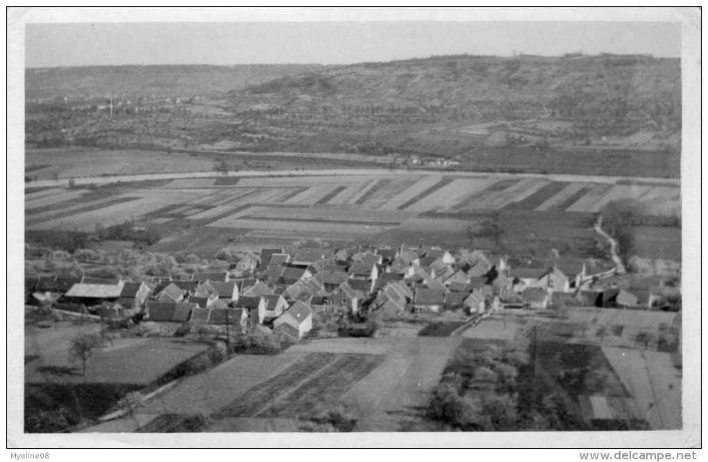 CARTE PHOTO - COMMUNE DE TRELON SUR MARNE (02) AISNE - PAYSAGE DES COTEAUX DE LA MARNE - COURCELLES Aisne (02) - TOP - Autres & Non Classés