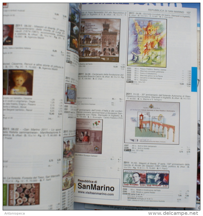 SAN MARINO CATALOGO UNIFICATO 1863-2013 - Italie