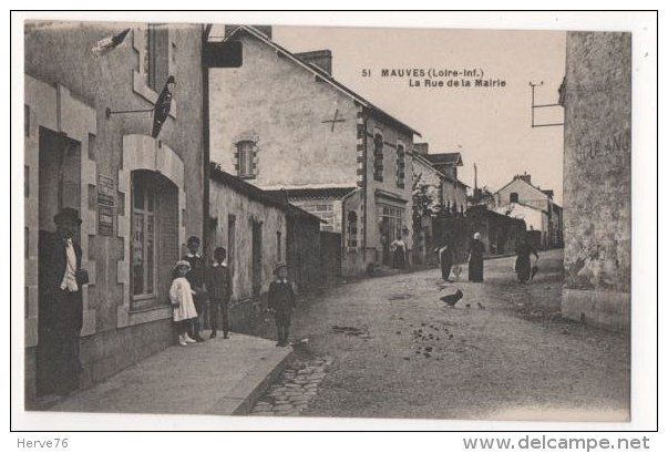 MAUVES - La Rue De La Mairie - Mauves-sur-Loire