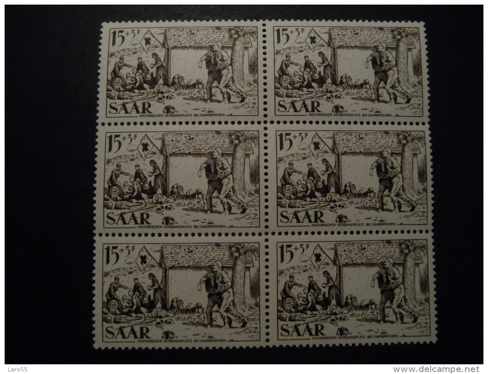 Saar 1956 Michel 370 Blok A 6 - Blocks & Sheetlets