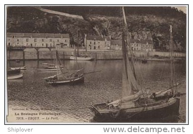 Erquy - Le Port - Bateaux De Pêche - CPA - Bateau/ship/schiff - Pêche