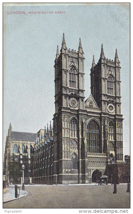 Cp , ANGLETERRE , LONDON , Westminster Abbey - Westminster Abbey