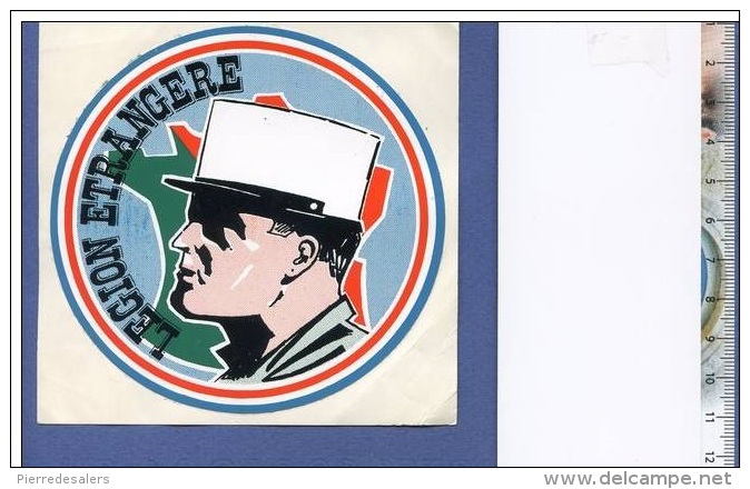Autocollant - Légion Etrangère - Képi Blanc - Militaria - Army -  Légio Pro Patria - Sticker - Stickers