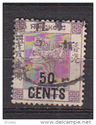 P3229 - BRITISH COLONIES HONG KONG Yv N°51 AMINCY THIN - Used Stamps