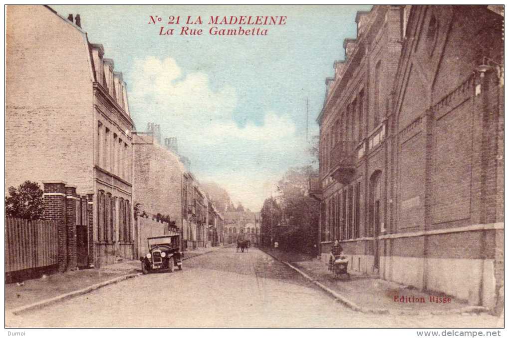 LA MADELEINE  -  La Rue Gambetta - La Madeleine