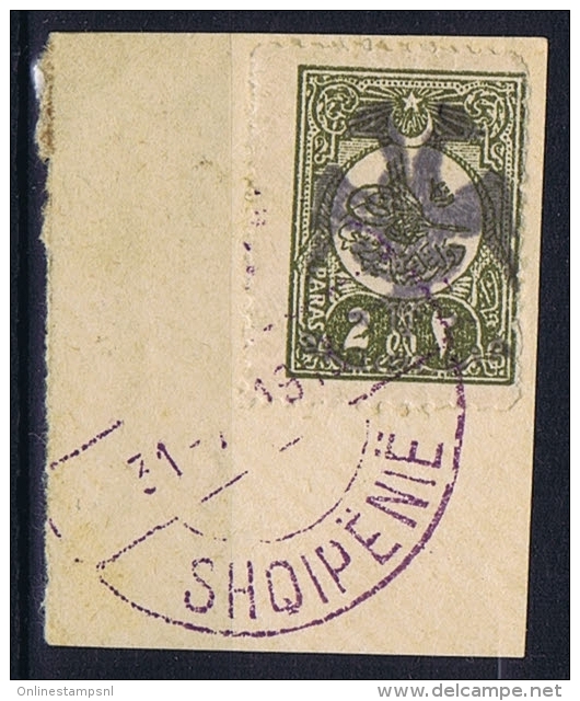 Albania:  1913 Michel Nr. Nr 3 Used SIGNED - Albanië