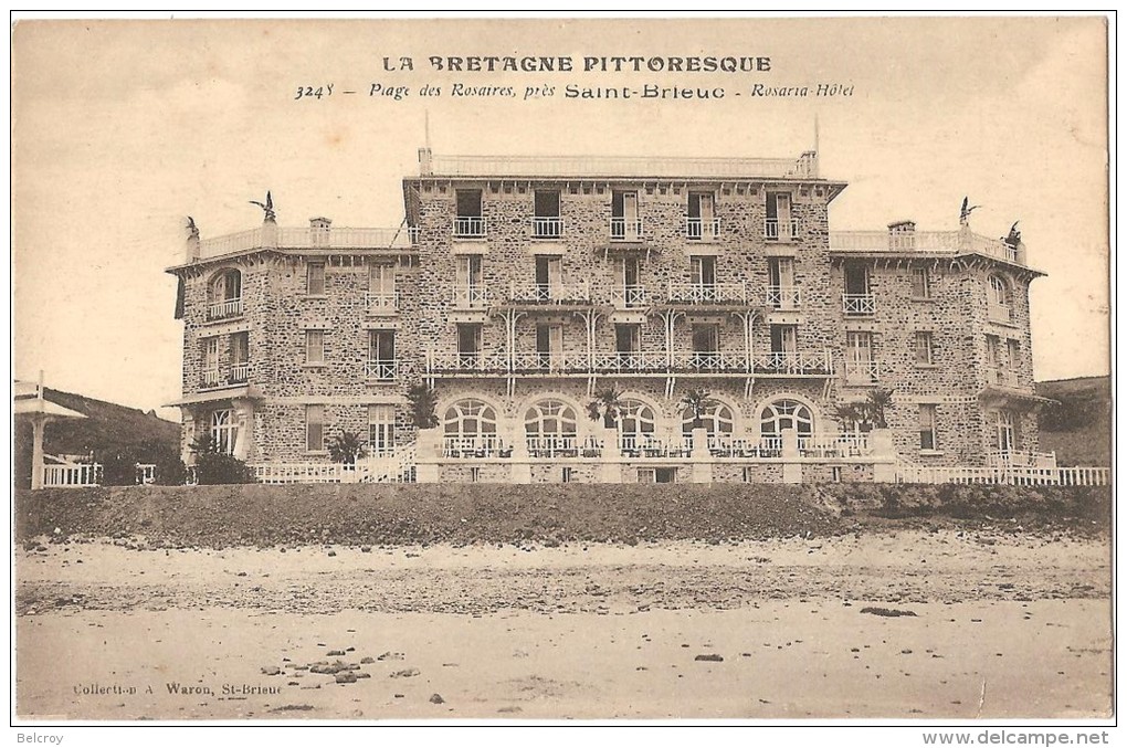 Dépt 22 - PLÉRIN - Plage Des Rosaires, Près Saint-Brieuc - Rosaria Hôtel - Plérin / Saint-Laurent-de-la-Mer