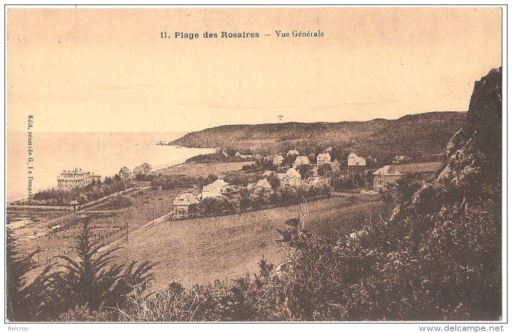 Dépt 22 - PLÉRIN - Plage Des Rosaires - Vue Générale - Plérin / Saint-Laurent-de-la-Mer