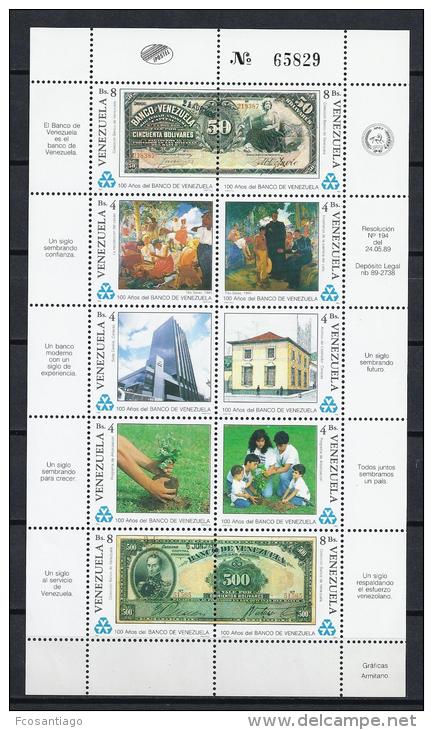 VENEZUELA 1989 - Yvert #1449/58 - MNH ** - Venezuela