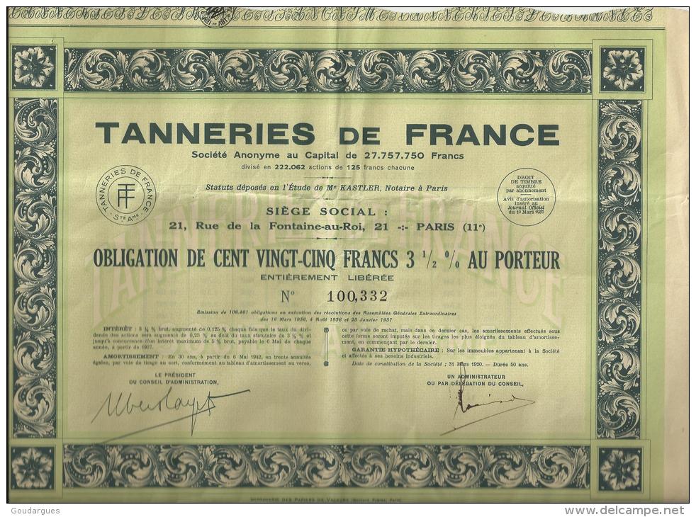 Tanneries De France - S - V