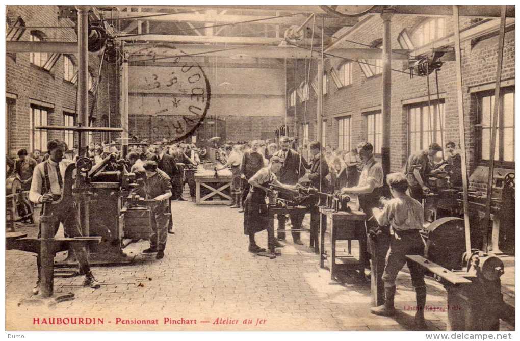 HAUBOURDIN  -  Pensionnat Pinchart  -   Atelier Du Fer - Haubourdin