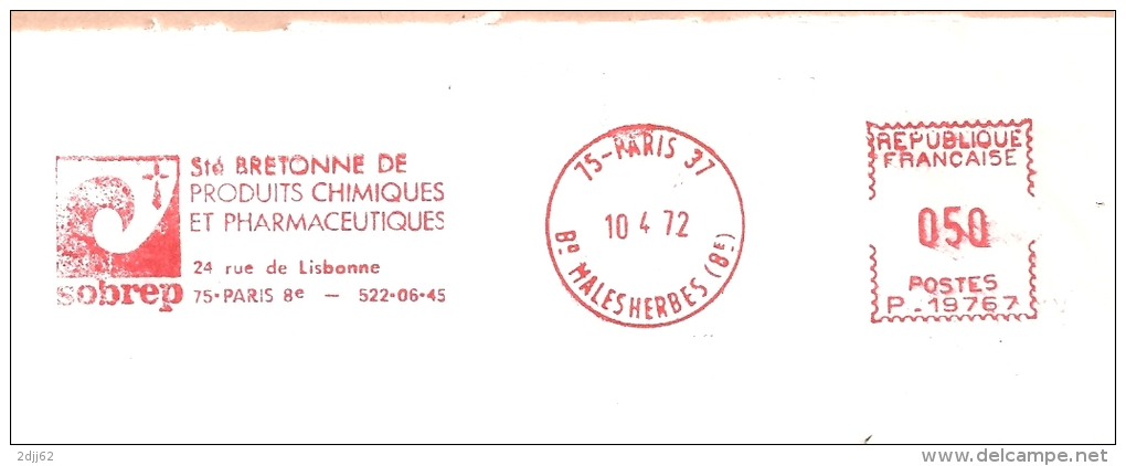 Médicament, Chimie, Bretagne- EMA Havas - Enveloppe    (M475) - Pharmacy