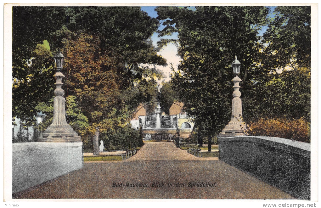 Bad-Nauheim - Blick In Den Sprudelhof - Bad Nauheim