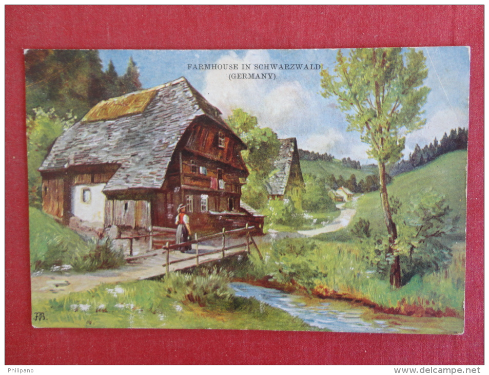 Farmhouse In Schwardzwald  Germany Not Mailed  Ref-1081 - Gutach (Schwarzwaldbahn)