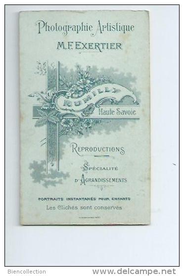 Photo  Format 6.5cm X 10.5cm ;Exertier à Rumilly (Haute Savoie) - Guerre, Militaire