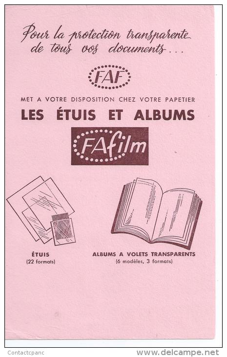Les Etuis Et Albums  FAFILM         Ft  =  21 Cm X 13.5 Cm - Papeterie