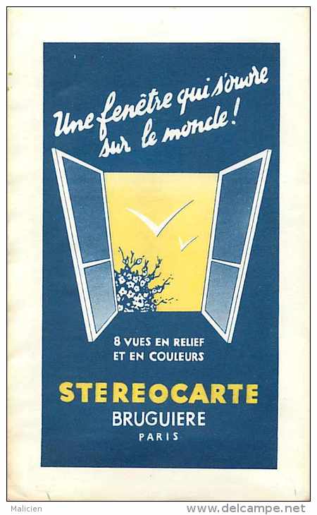 Gd Format -ref K609- Stereocarte -bruguiere -paris -8 Petites Vues Stereo -charente Maritime -royan -cote De Beauté - - Autres & Non Classés