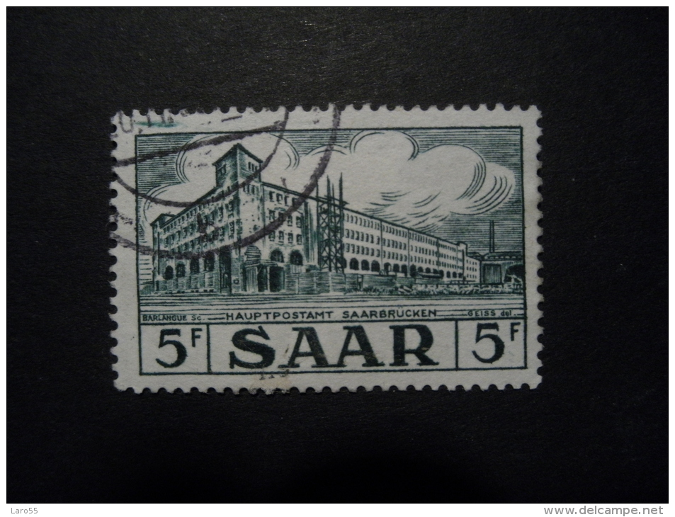 Saar 1952 Michel 323 - Usati