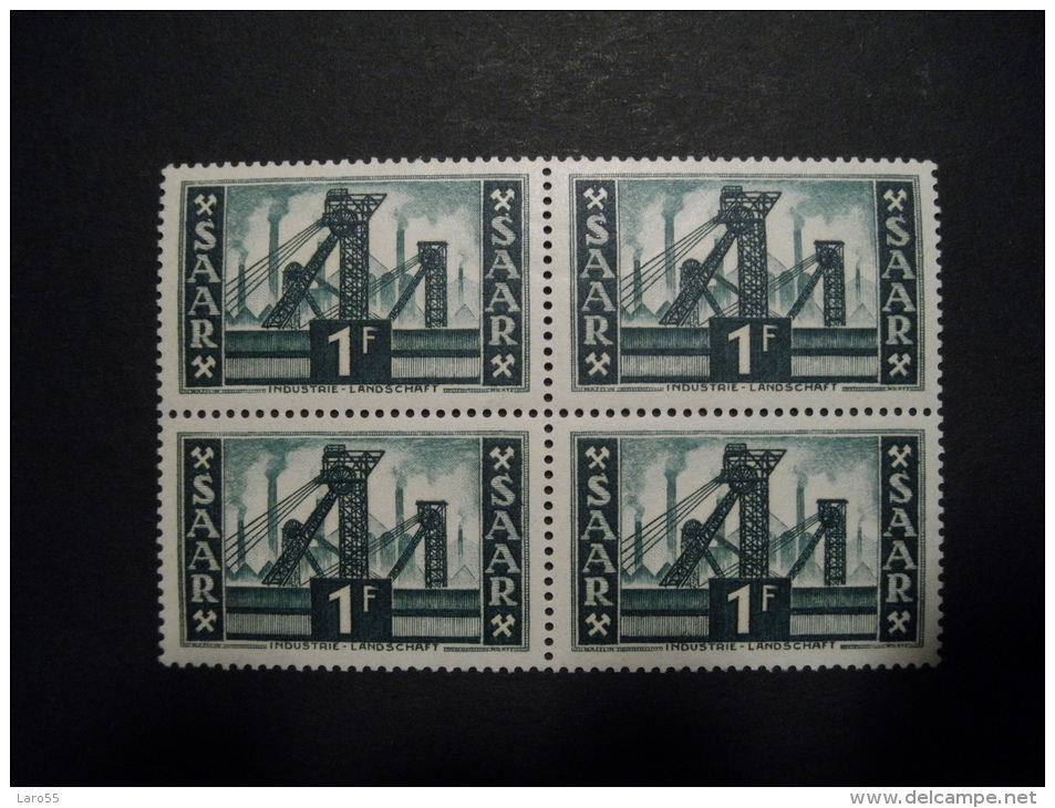Saar 1952 Michel  319  Blok A 4 - Blocks & Sheetlets