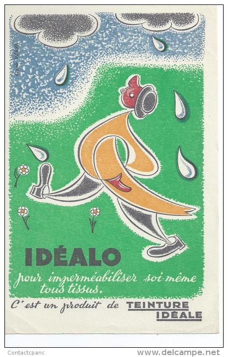 IDEALO   Teinture Idéale        Ft  =  21 Cm X 13.5 Cm - Textile & Vestimentaire