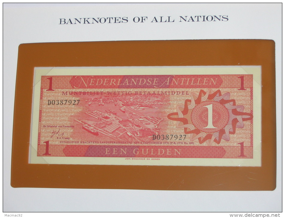 1 Gulden 1970  - Netherlands Antilles - Billet Neuf  !!!  **** EN  ACHAT IMMEDIAT  **** - Antilles Néerlandaises (...-1986)