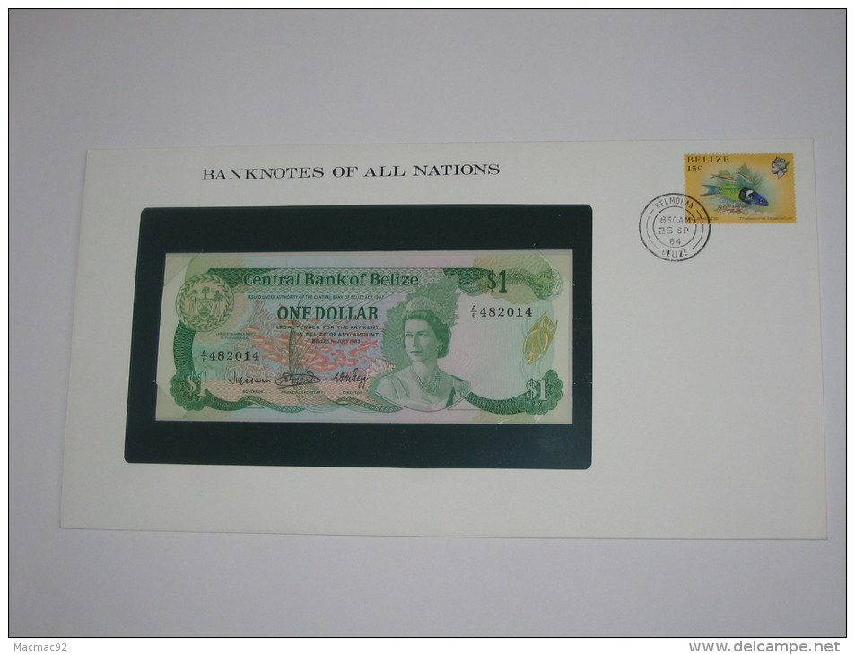 1 One Dollar 1983 BELIZE - Central Bank Of Belize - Billet Neuf  !!!  **** EN  ACHAT IMMEDIAT  **** - Belice