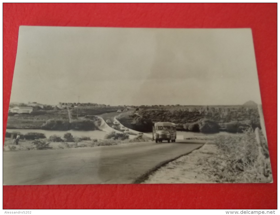 Aruba  9x14 Bridge Spanish Lagoen 1957 One Bus - Aruba