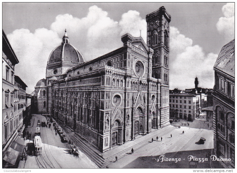 FLORENCE - FIRENZE (ITALIE) Piazzia Duomo - Firenze (Florence)