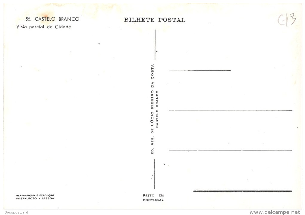 Castelo Branco - Vista Parcial - Castelo Branco