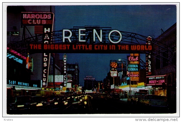 Postcard - Reno, Nevada    (11772) - Reno