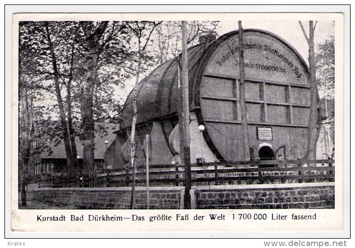 Postcard - Kurstadt Bad Durkheim   (11784) - Bad Duerkheim