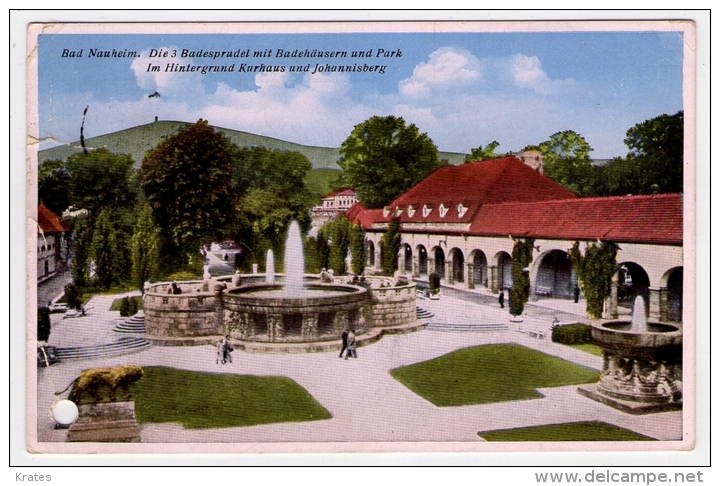 Postcard - Bad Nauheim, Germany   (11792) - Bad Nauheim