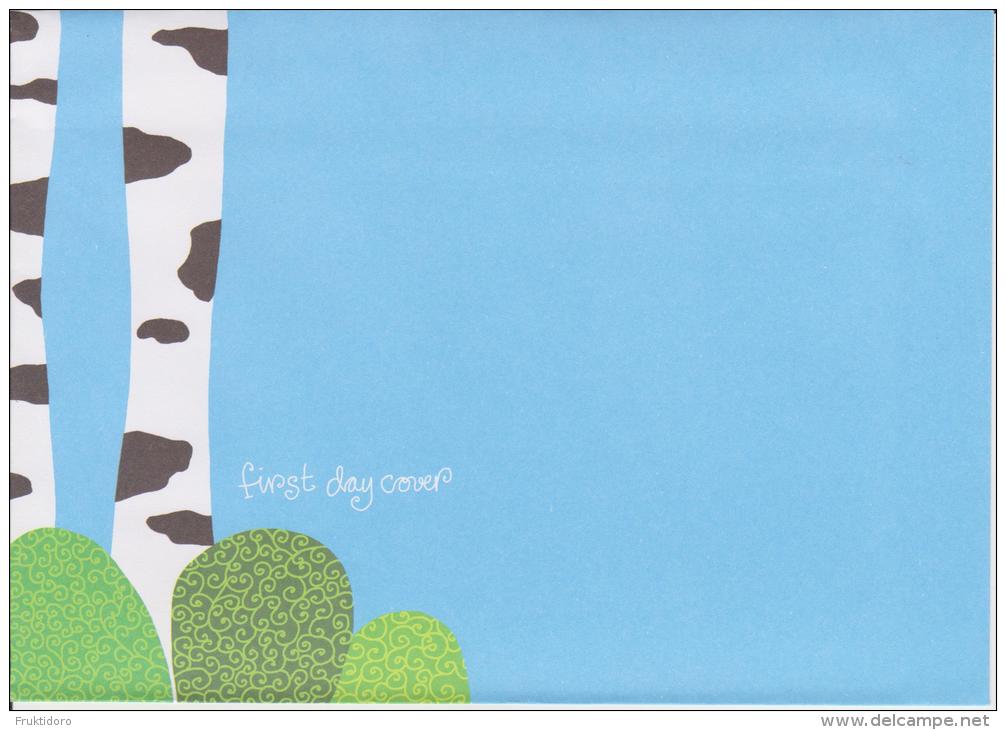 Finland Envelope For FDC Lucky Tree 2011 - Other & Unclassified