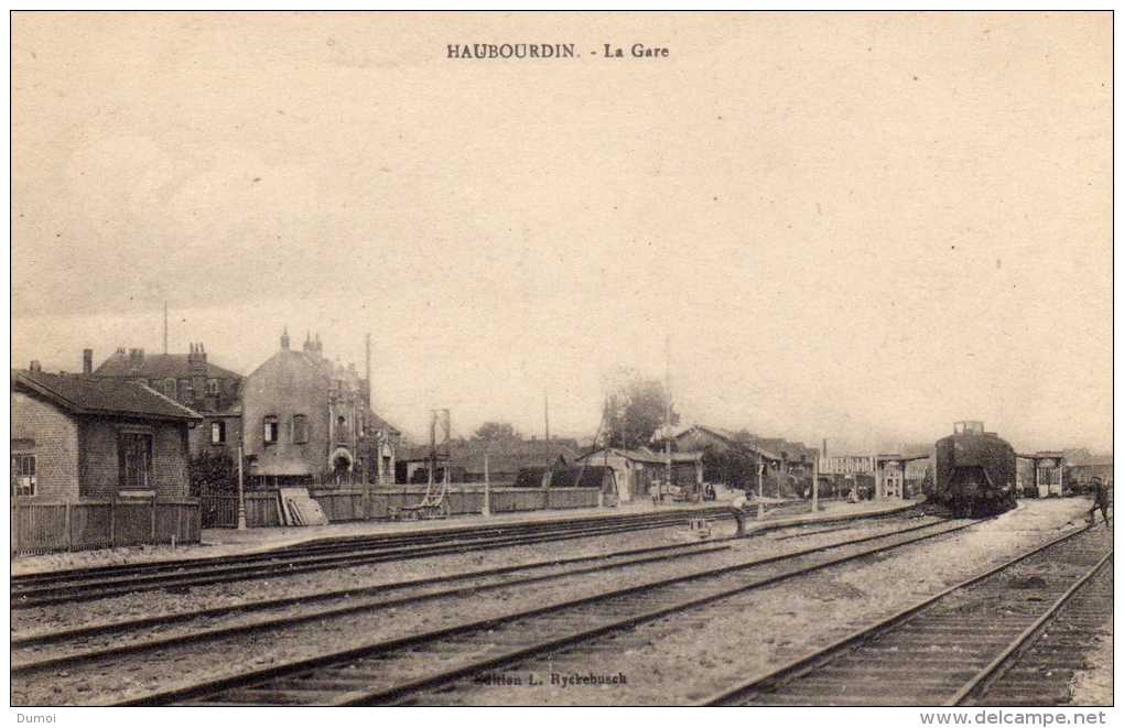 HAUBOURDIN  -  La Gare (Train) - Haubourdin