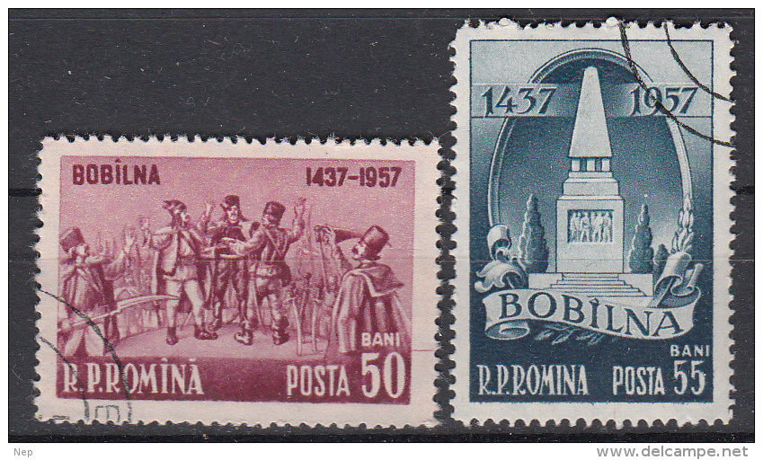 ROEMENIË - Michel - 1957 - Nr 1681/82 - Gest/Obl/Us - Oblitérés